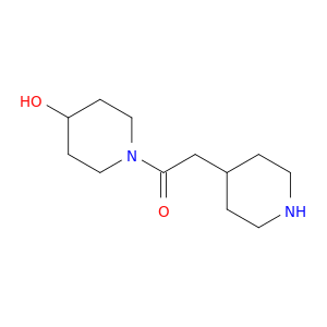 4-Piperidinol, 1-(4-piperidinylacetyl)-
