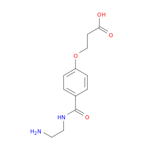 Propanoic acid, 3-[4-[[(2-aminoethyl)amino]carbonyl]phenoxy]-