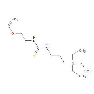 Thiourea, N-[2-(ethenyloxy)ethyl]-N'-[3-(triethylsilyl)propyl]-