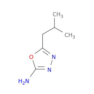 5-异丁基-1,3,4-恶二唑-2-胺
