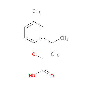 Acetic acid, [4-methyl-2-(1-methylethyl)phenoxy]-