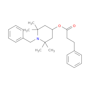 HYDROCINNAMIC ACID 1-BENZYL-2,2,6,6-TETRAMETHYL-PIPERIDIN-4-YL ESTER