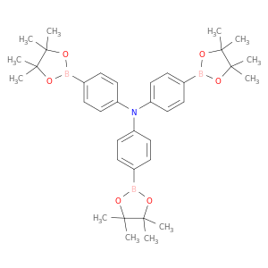 三(4-(4,4,5,5-四甲基-1,3,2-二氧硼杂环戊烷-2-基)苯基)胺