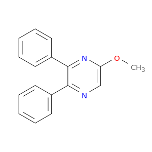 Pyrazine, 5-methoxy-2,3-diphenyl-