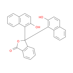 1(3H)-Isobenzofuranone, 3,3-bis(2-hydroxy-1-naphthalenyl)-