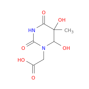 TETRAHYDRO-5,6-DIHYDROXY-5-METHYL-2,4-DIOXO-1(2H)-PYRIMIDINEACETIC ACID