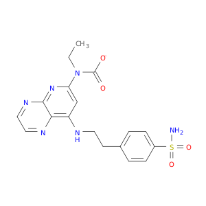 Carbamic acid,[8-[[2-[4-(aminosulfonyl)phenyl]ethyl]amino]pyrido[2,3-b]pyrazin-6-yl]-, ethylester (9CI)