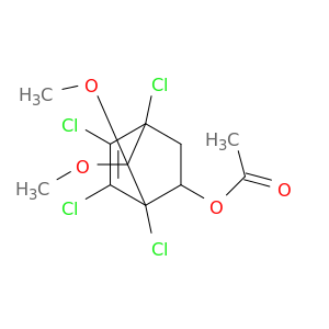 1,4,5,6-tetrachloro-7,7-dimethoxybicyclo[2.2.1]hept-5-en-2-yl acetate