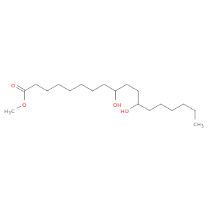 Octadecanoic acid, 9,12-dihydroxy-, methyl ester