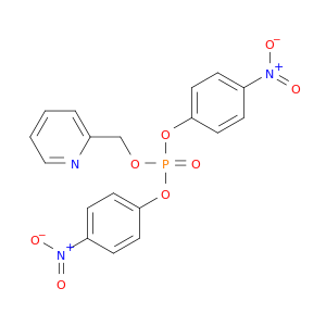 Phosphoric acid, bis(4-nitrophenyl) 2-pyridinylmethyl ester