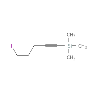 Silane, (5-iodo-1-pentynyl)trimethyl-