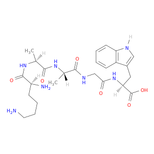 L-Tryptophan, L-lysyl-L-alanyl-L-alanylglycyl-