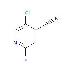 4-Pyridinecarbonitrile, 5-chloro-2-fluoro-