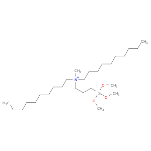 1-Decanaminium, N-decyl-N-methyl-N-[3-(trimethoxysilyl)propyl]-