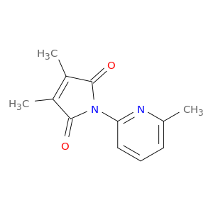 1H-Pyrrole-2,5-dione, 3,4-dimethyl-1-(6-methyl-2-pyridinyl)-