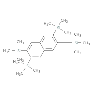 Silane, 2,3,6,7-naphthalenetetrayltetrakis[trimethyl-