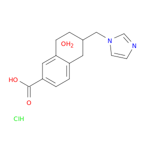2-Naphthalenecarboxylicacid, 5,6,7,8-tetrahydro-6-(1H-imidazol-1-ylmethyl)-, hydrochloride, hydrate(1:1:1)