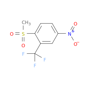 1-(Methylsulphonyl)-4-nitro-2-(trifluoromethyl)benzene