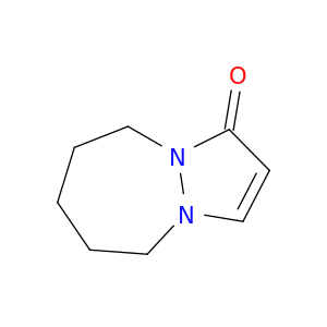 1H,5H-Pyrazolo[1,2-a][1,2]diazepin-1-one, 6,7,8,9-tetrahydro-