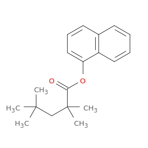 naphthalen-1-yl 2,2,4,4-tetramethylpentanoate