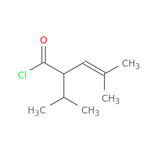 3-Pentenoyl chloride, 4-methyl-2-(1-methylethyl)-