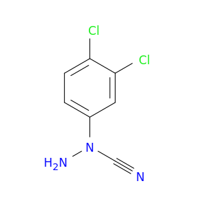 Hydrazinecarbonitrile, 1-(3,4-dichlorophenyl)-