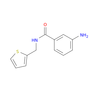 3-氨基-N-(噻吩-2-基甲基)苯甲酰胺