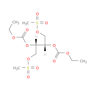 (2s,3s)-2,3-bis[(ethoxycarbonyl)oxy]butane-1,4-diyl dimethanesulfonate