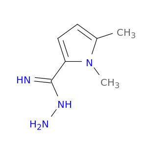 1H-Pyrrole-2-carboximidicacid, 1,5-dimethyl-, hydrazide