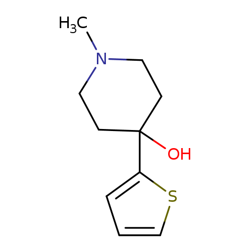 1-Methyl-4-(thiophen-2-yl)piperidin-4-ol