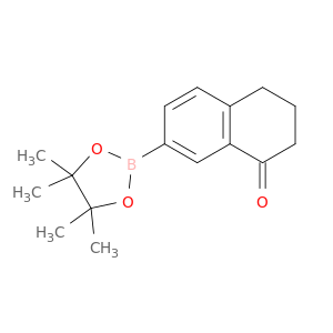 7-(4,4,5,5-四甲基-1,3,2-二氧硼杂环戊烷-2-yl)-3,4-二氢萘-1(2H)-酮