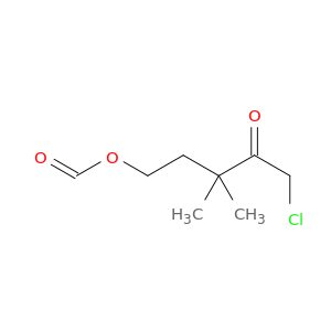 2-Pentanone, 1-chloro-5-(formyloxy)-3,3-dimethyl-