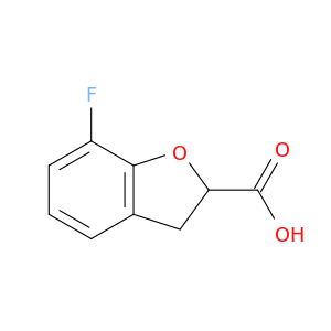 7-氟-2,3-二氢苯并呋喃-2-羧酸