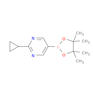 2-环丙基-5-(4,4,5,5-四甲基-1,3,2-二氧硼杂环戊烷-2-基)嘧啶