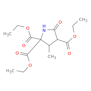 triethyl 3-methyl-5-oxopyrrolidine-2,2,4-tricarboxylate
