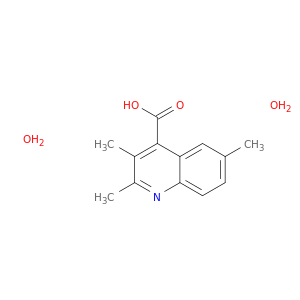 4-喹啉羧酸,2,3,6-三甲基-,水合物(1：2)