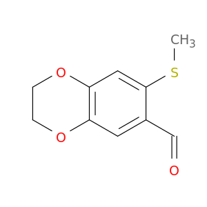 7-(methylsulfanyl)-2,3-dihydro-1,4-benzodioxine-6-carbaldehyde