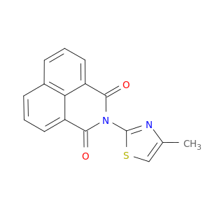 2-(4-methyl-1,3-thiazol-2-yl)-1h-benzo(de)isoquinoline-1,3(2h)-dione