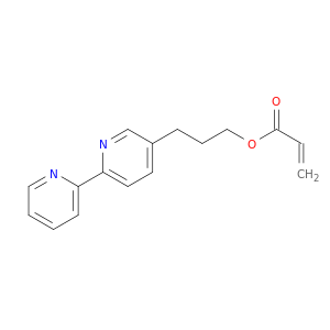 2-Propenoic acid, 3-[2,2'-bipyridin]-5-ylpropyl ester