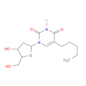 Uridine,2'-deoxy-5-pentyl- (9CI)