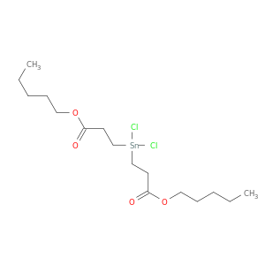 Propanoic acid, 3,3'-(dichlorostannylene)bis-, dipentyl ester