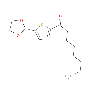1-[5-(1,3-二氧化醇-2-基)-2-噻吩基]-1-辛酮