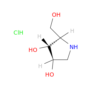 (2R,3R,4R)-2-(羟甲基)-3,4-吡咯烷二醇盐酸盐