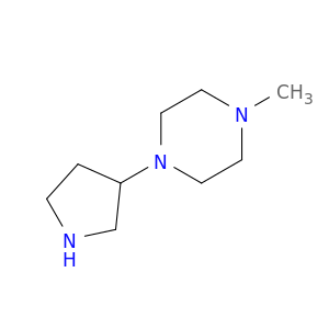 1-甲基-4-吡咯烷-3-基哌嗪三盐酸盐
