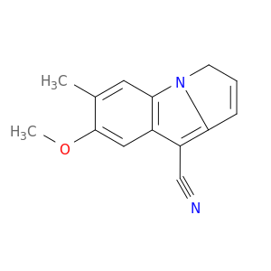 3H-Pyrrolo[1,2-a]indole-9-carbonitrile, 7-methoxy-6-methyl-