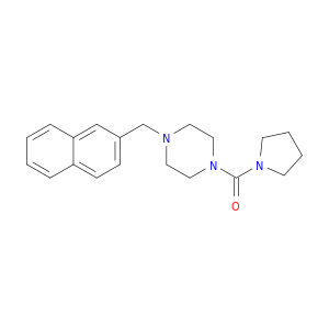 Methanone, [4-(2-naphthalenylmethyl)-1-piperazinyl]-1-pyrrolidinyl-