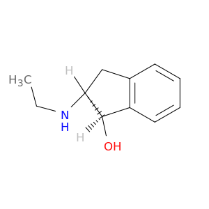 1H-Inden-1-ol, 2-(ethylamino)-2,3-dihydro-, cis-