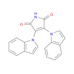 1H-Pyrrole-2,5-dione, 3,4-di-1H-indol-1-yl-