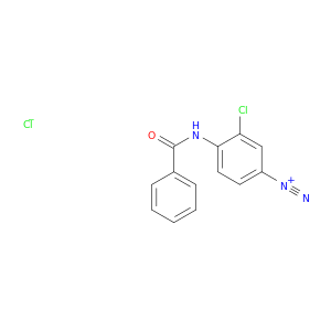 Benzenediazonium, 4-(benzoylamino)-3-chloro-, chloride