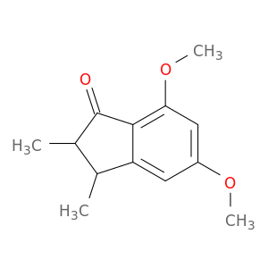1H-Inden-1-one,2,3-dihydro-5,7-dimethoxy-2,3-dimethyl-